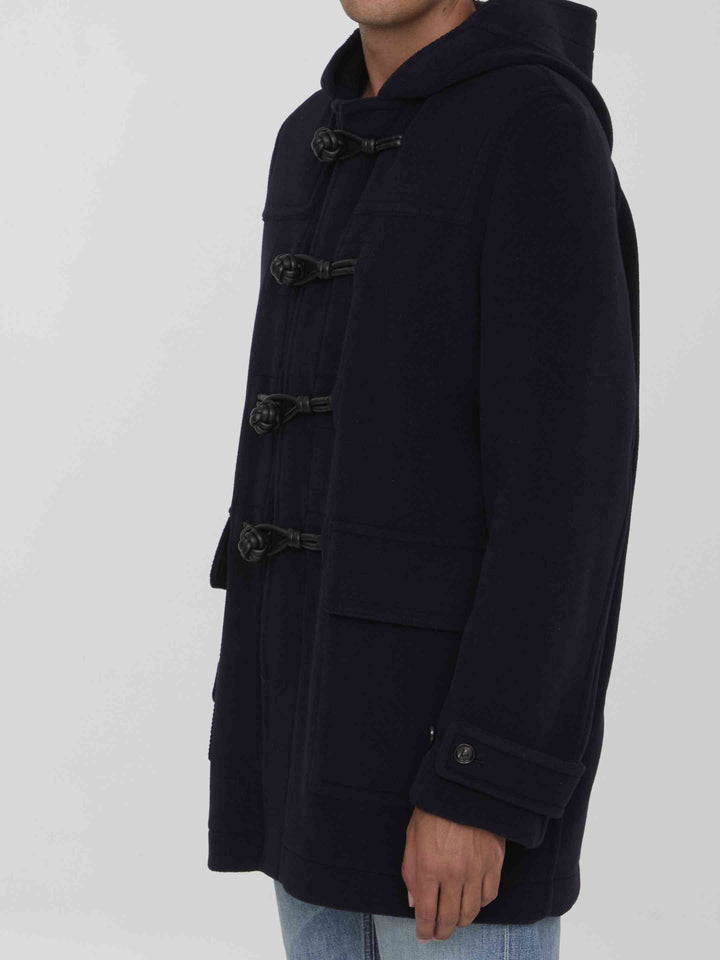 Bottega Veneta Men Duffle Coat In Wool