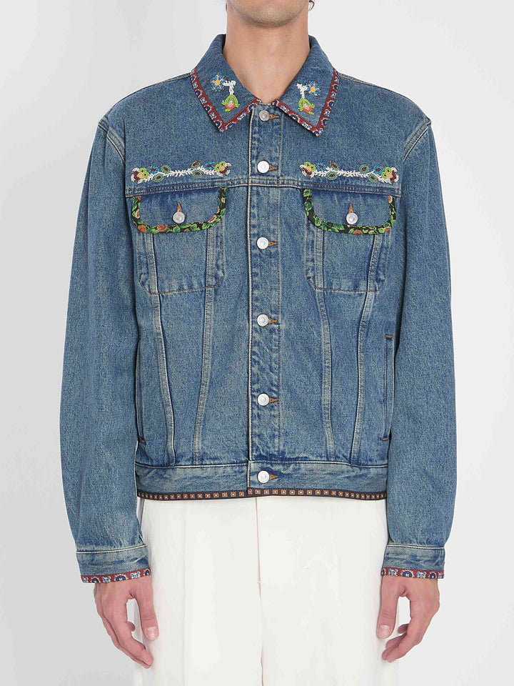 Valentino Garavani Men Denim Jacket