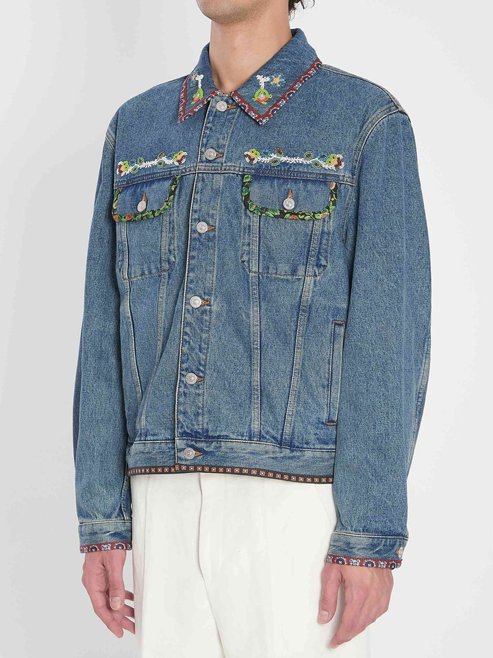Valentino Garavani Men Denim Jacket