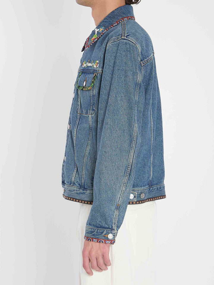Valentino Garavani Men Denim Jacket