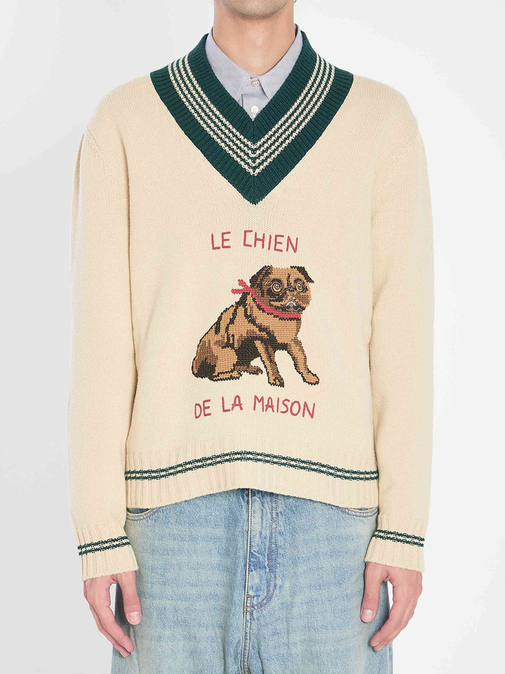 Valentino Garavani Men Le Chien De La Maison Pullover
