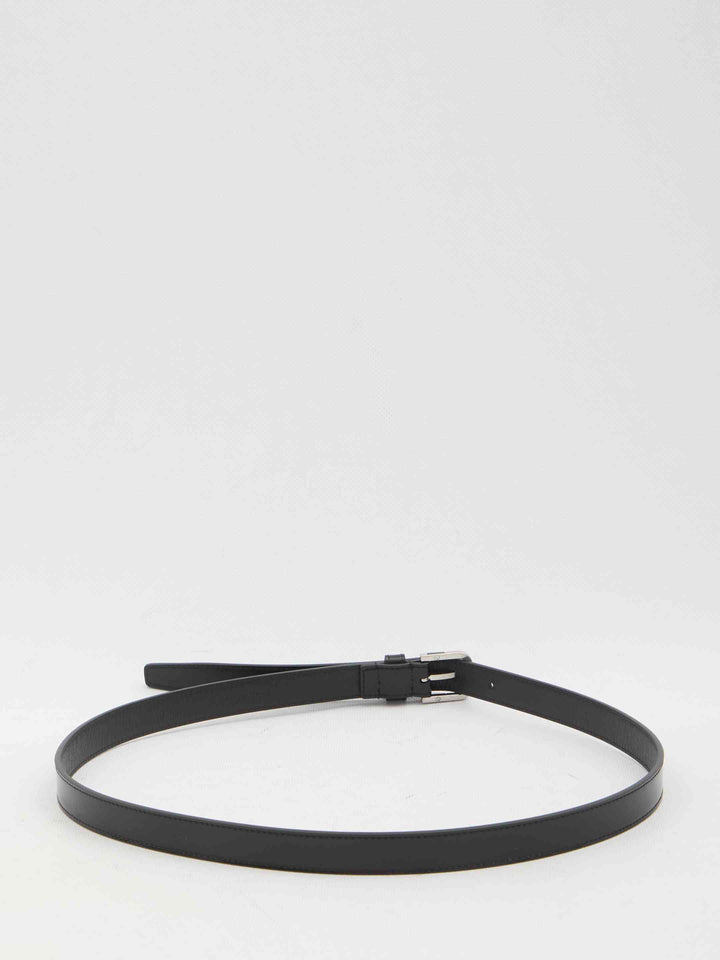 Saint Laurent Men Belt With Resin Insert