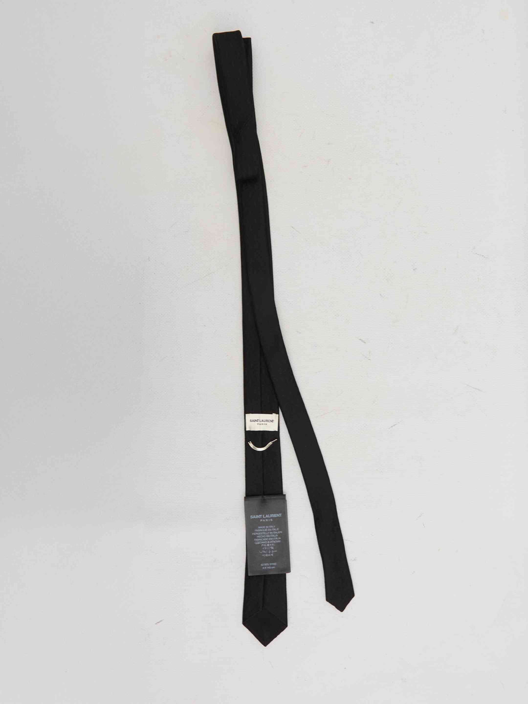 Saint Laurent Men Monogram Tie