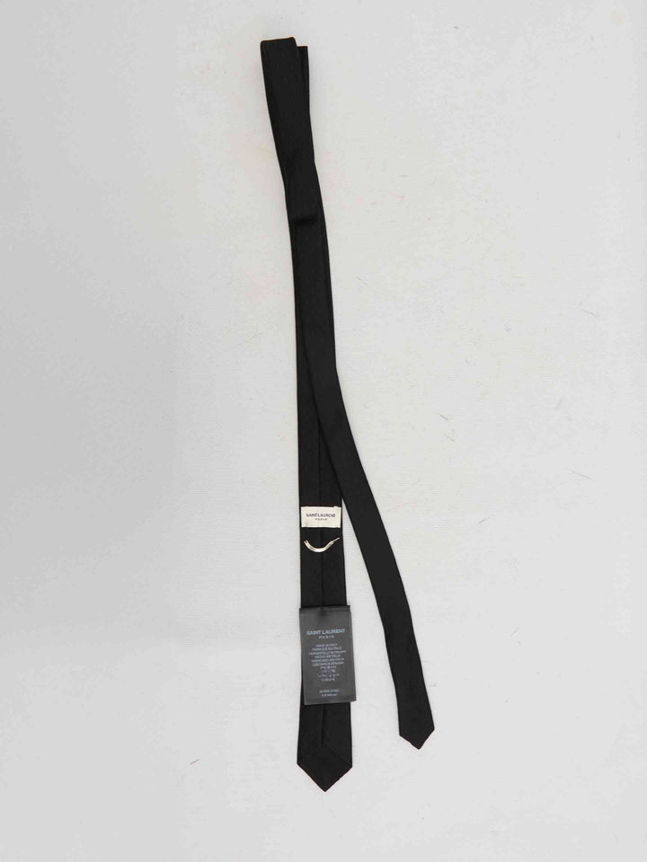 Saint Laurent Men Monogram Tie