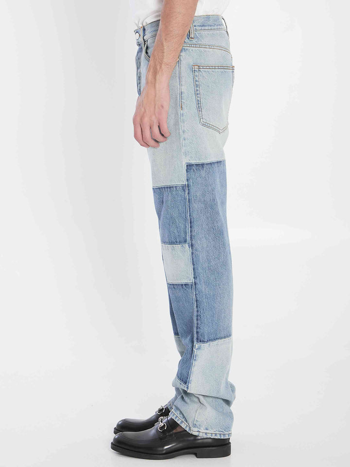 Gucci Men Denim Pants