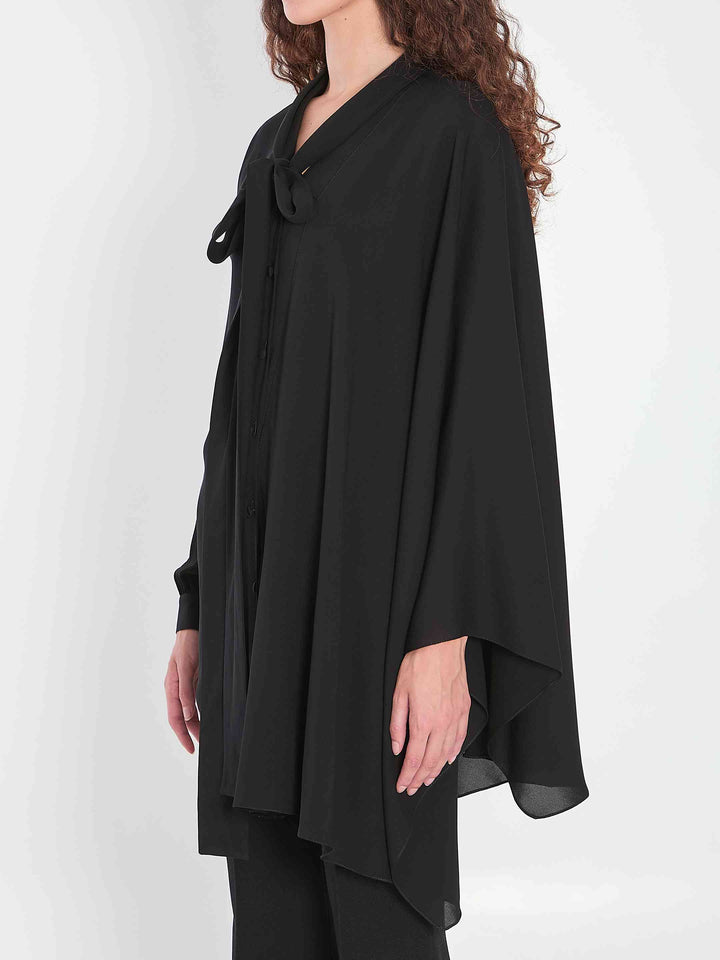 Balenciaga Women Scarf Blouse