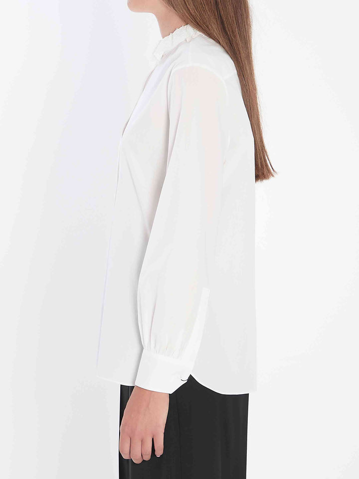 Saint Laurent Women Shirt In Cotton Poplin