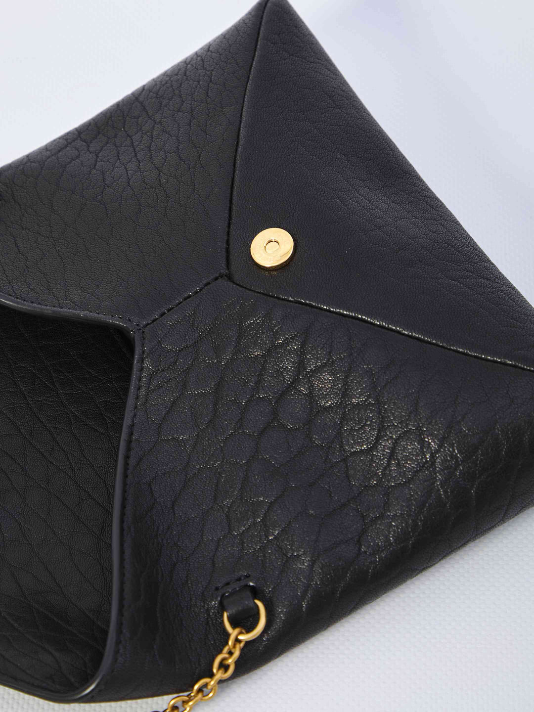 Saint Laurent Women Cassandre Pouch With Chain