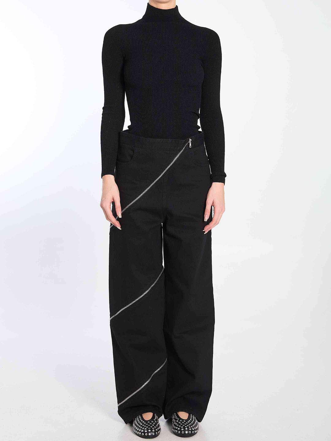 Alaia Women High Neck Bodysuit