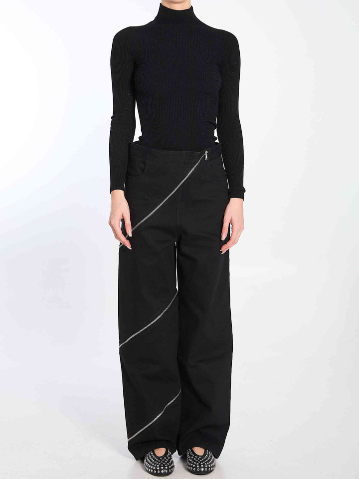 Alaia Women High Neck Bodysuit