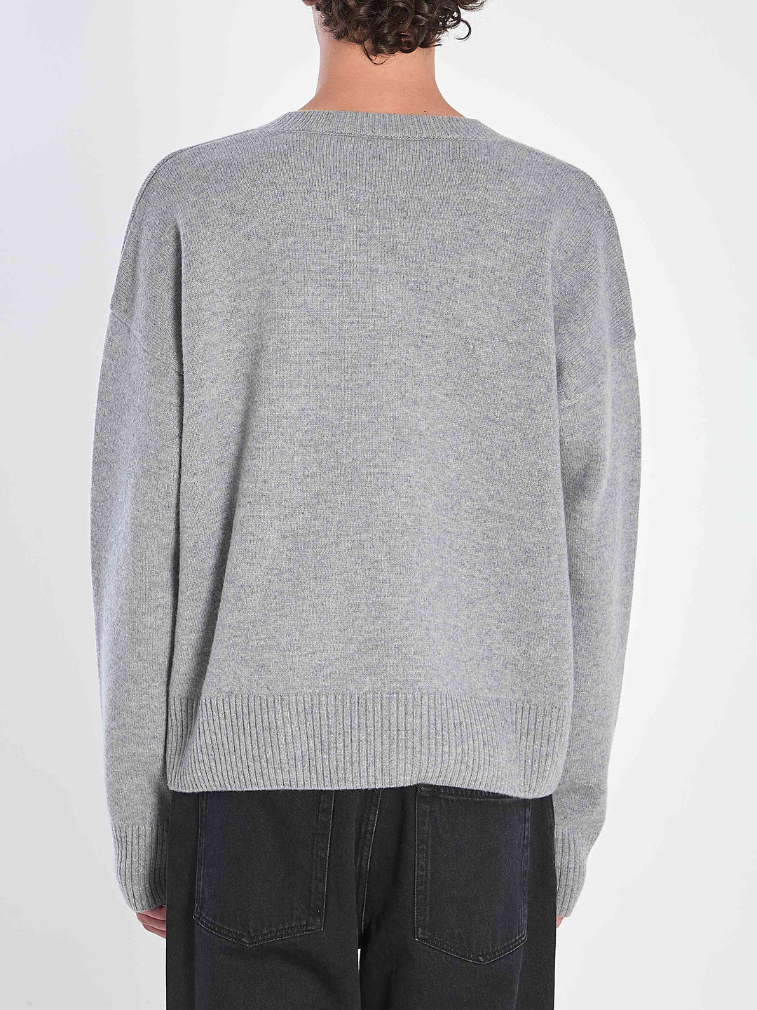 Ami Paris Men V-Neck Sweater