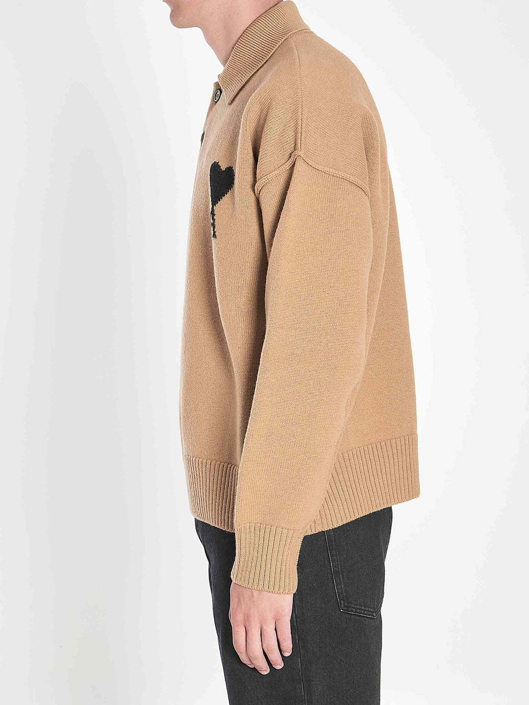 Ami Paris Men Ami De Coeur Polo