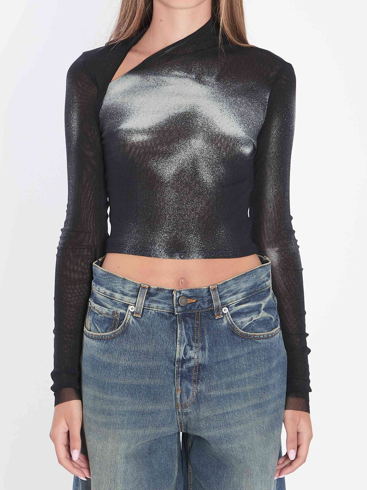 Jean Paul Gaultier Women Asymmetric Top Body Dust