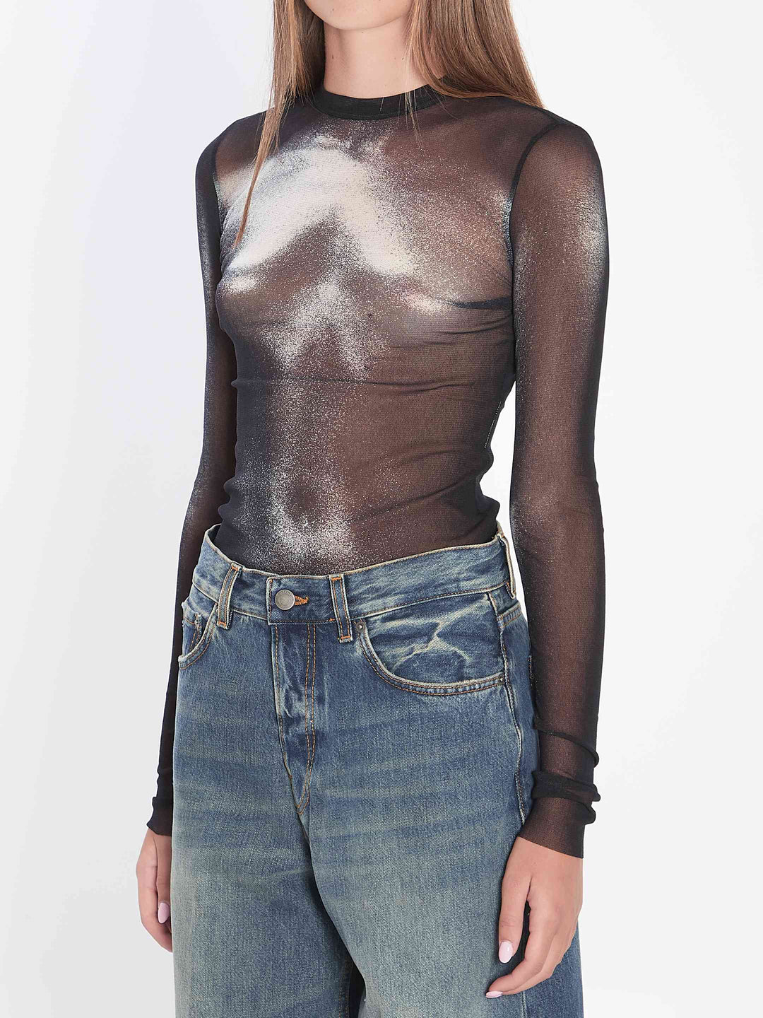 Jean Paul Gaultier Women Body Dust Top