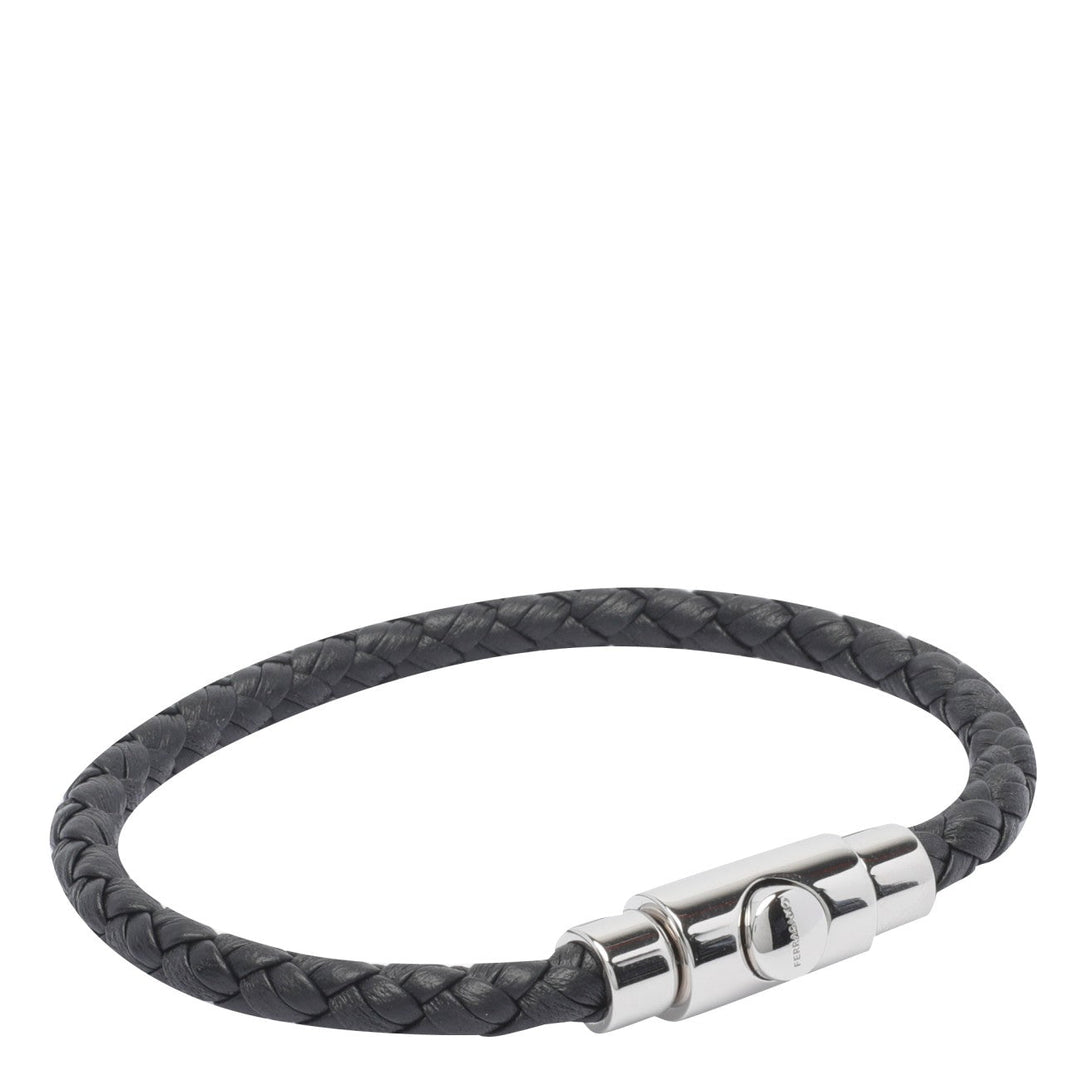 Ferragamo Men Leather Bracelet