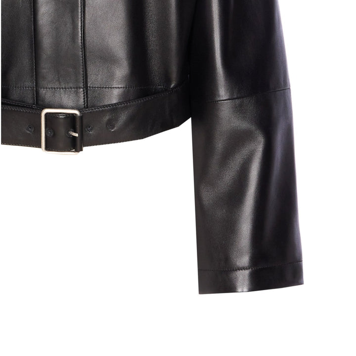 Loewe Women Leather Short Trench