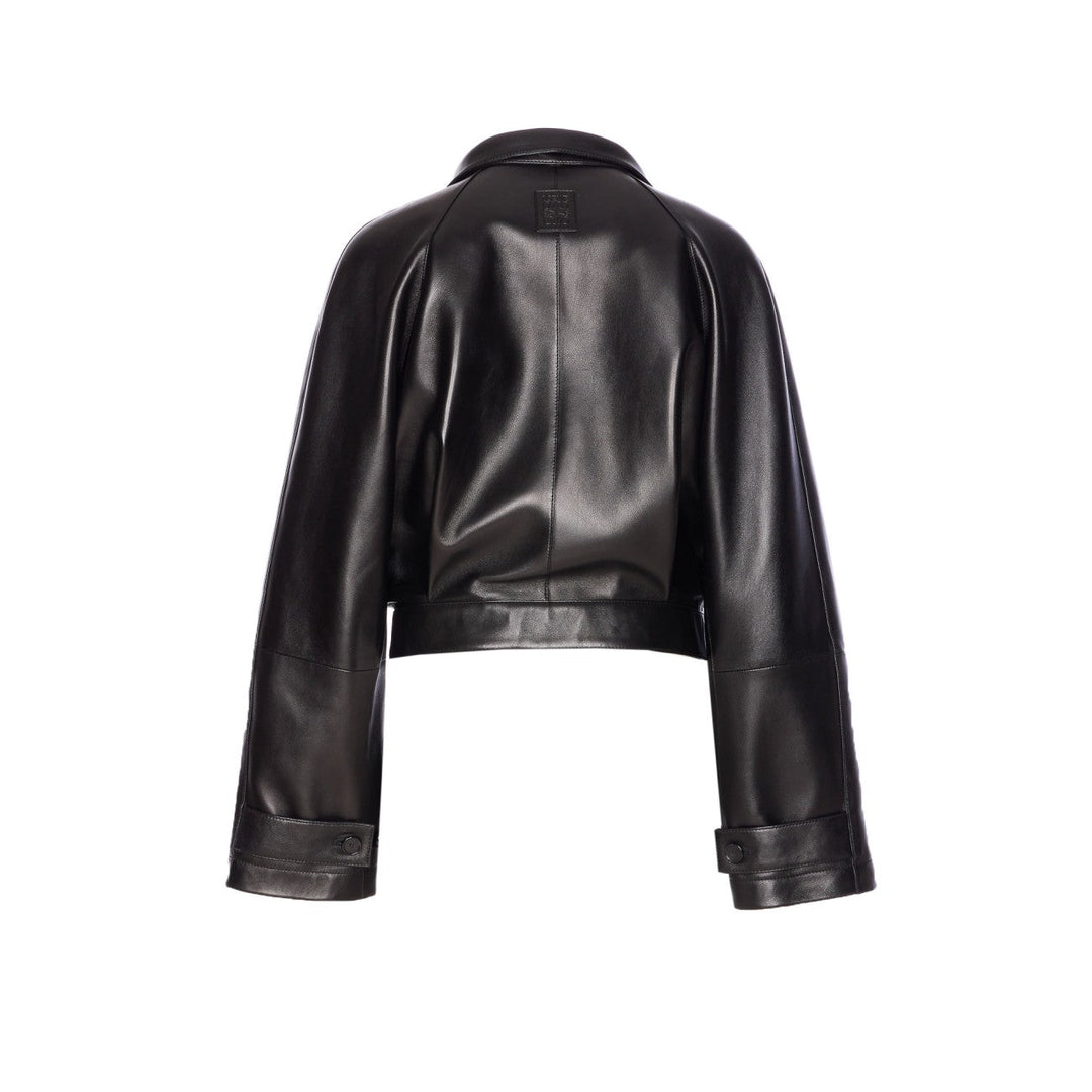 Loewe Women Leather Short Trench