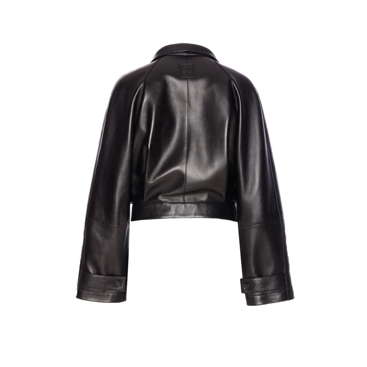 Loewe Women Leather Short Trench