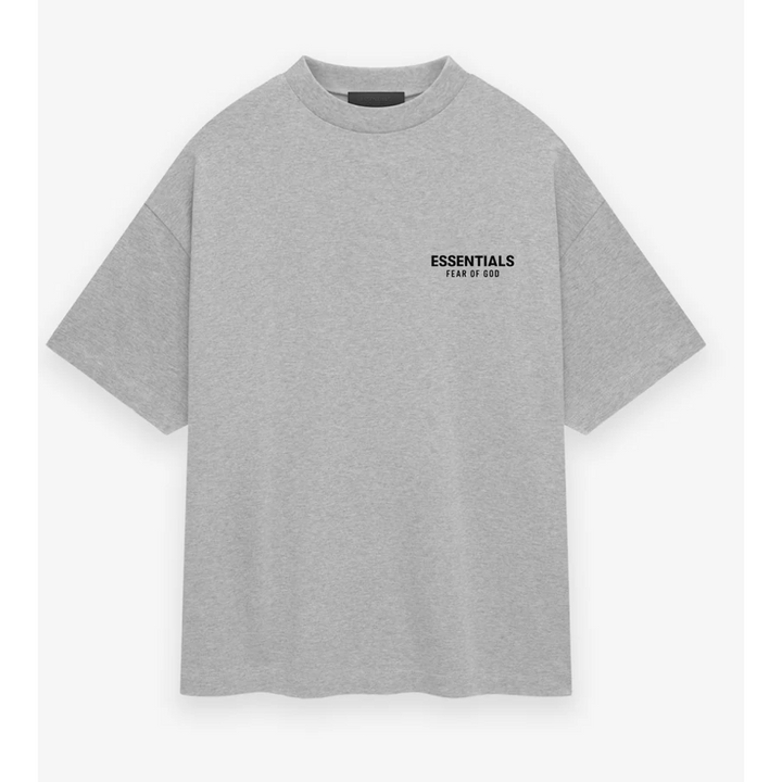 Fear of God Essentials Jersey Crewneck Tee (Light Grey)
