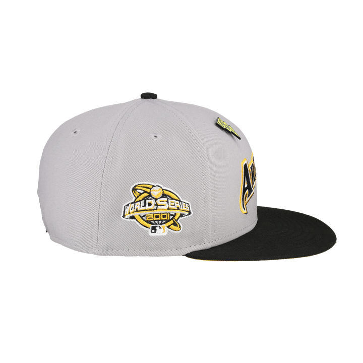 Arizona Diamondbacks Lightning Collection 2001 World Series Fitted Hat