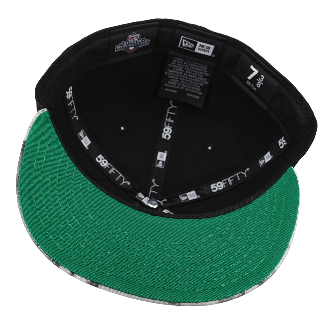 Buffalo Bisons Liquid Metal Swinging Bison Patch 59Fifty Fitted Hat
