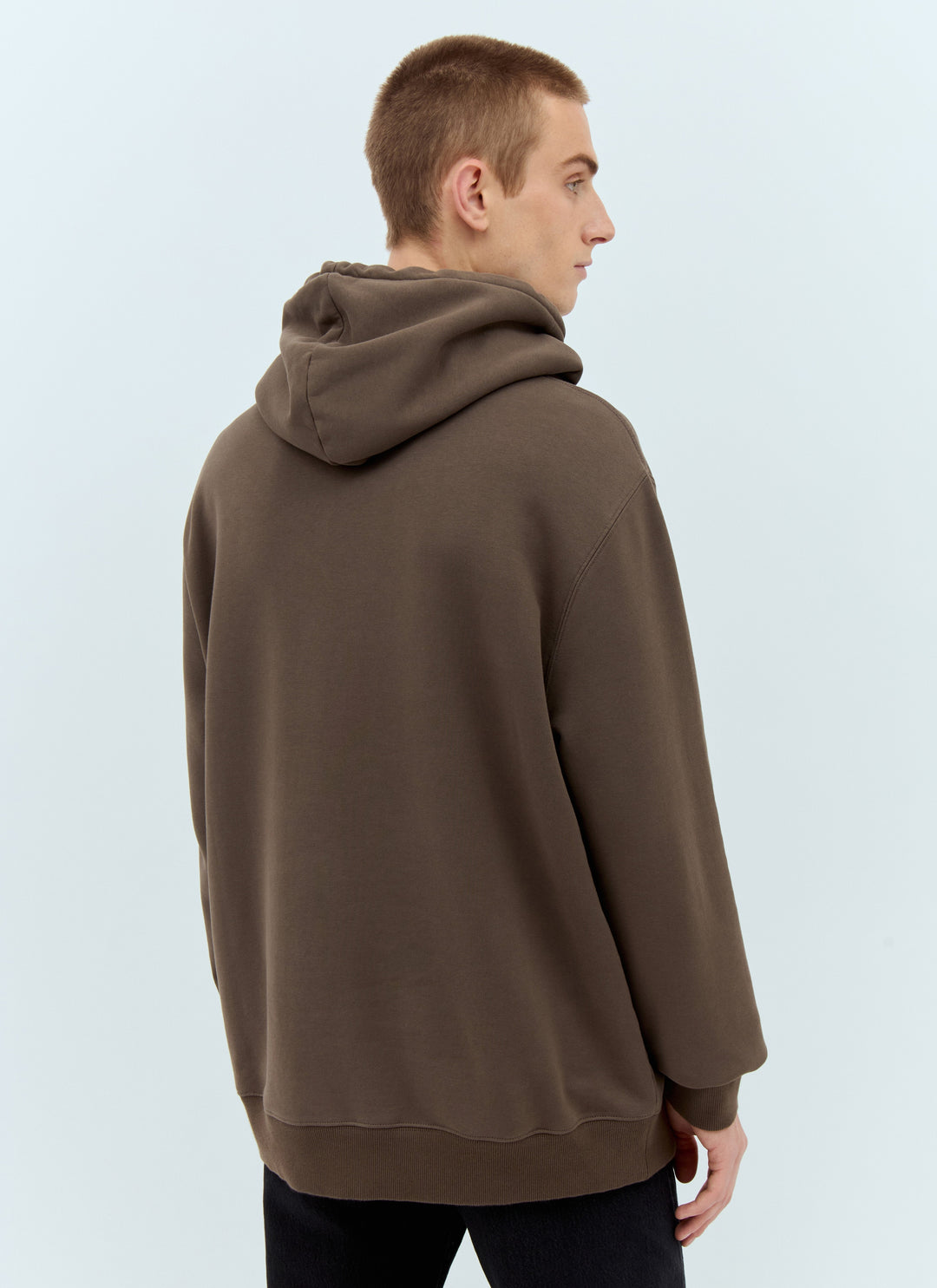 Lanvin Men Curb Hooded Sweatshirt