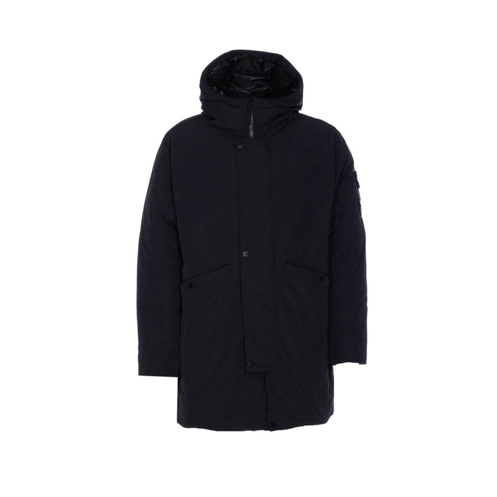 Stone Island Men Logo Micro Twill Down Jacket