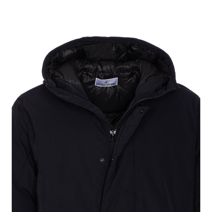 Stone Island Men Logo Micro Twill Down Jacket