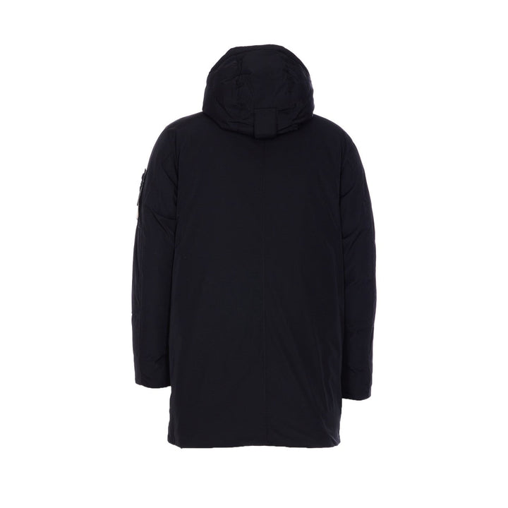 Stone Island Men Logo Micro Twill Down Jacket