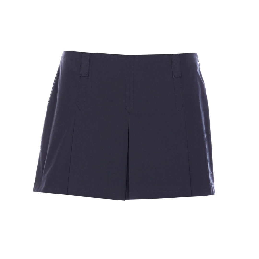 Miu Miu Women Logo Mini Skirt