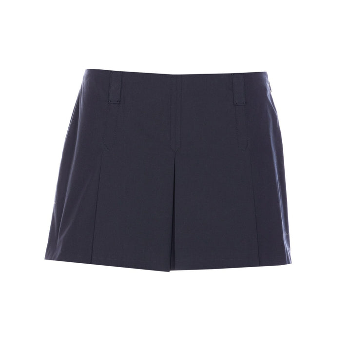 Miu Miu Women Logo Mini Skirt