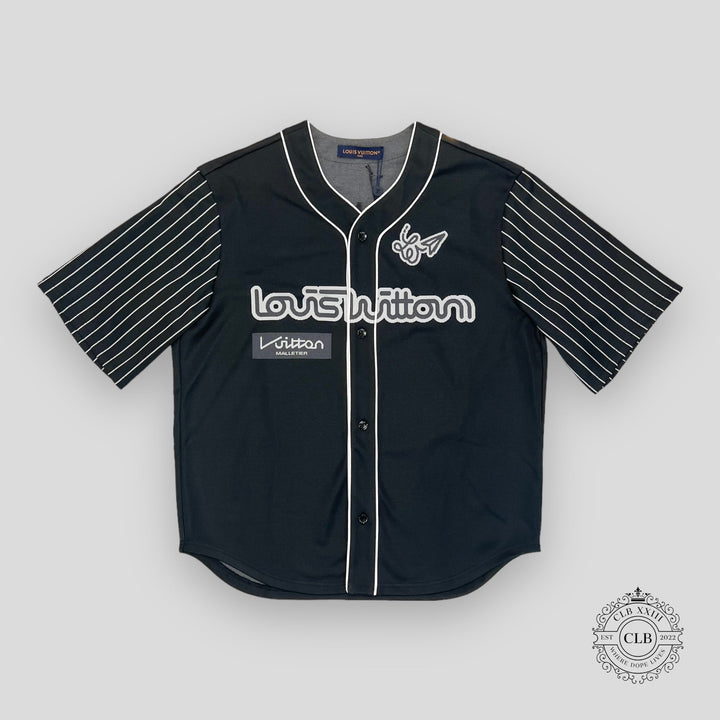 Louis Vuitton Baseball Shirt in Black