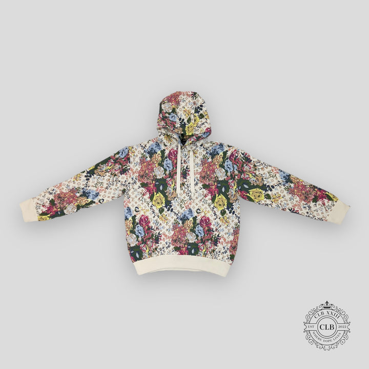 LOUIS VUITTON FLOWER GRAPHIC HOODIE - MULTICOLOR