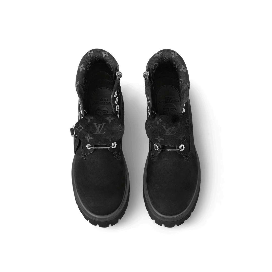 Louis Vuitton Timberland 6" Ankle Boot Black