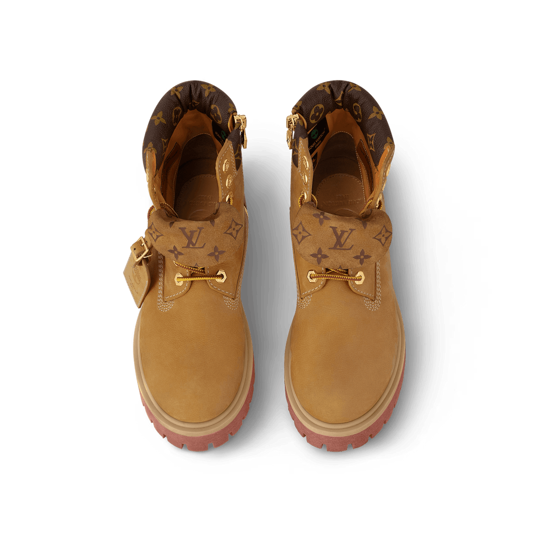 Louis Vuitton Timberland 6" Ankle Boot Wheat