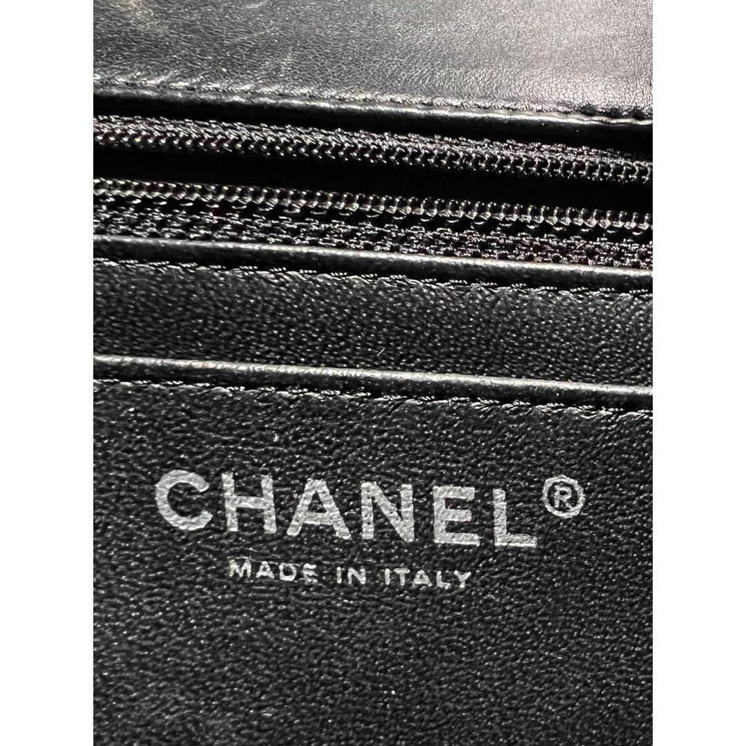 Chanel Quilted Lambskin Valentine Medium Single Flap black bag – STORE 7994