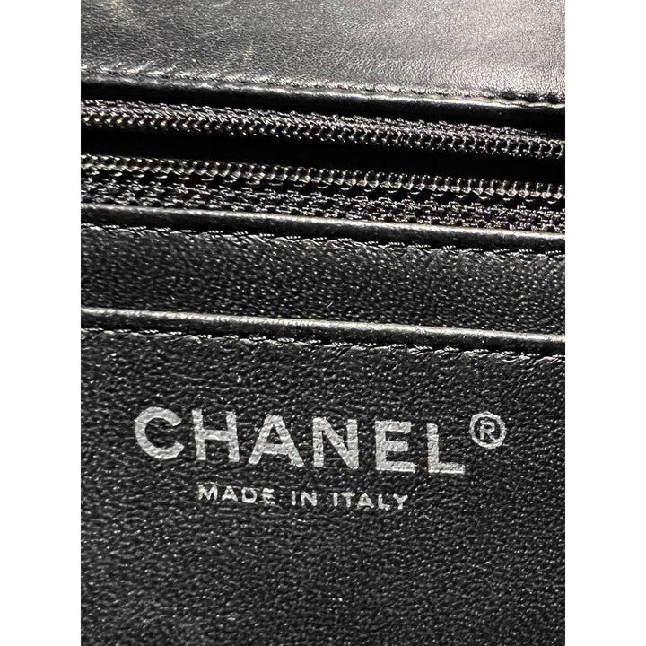 Chanel Quilted Lambskin Valentine Medium Single Flap black bag – STORE 7994