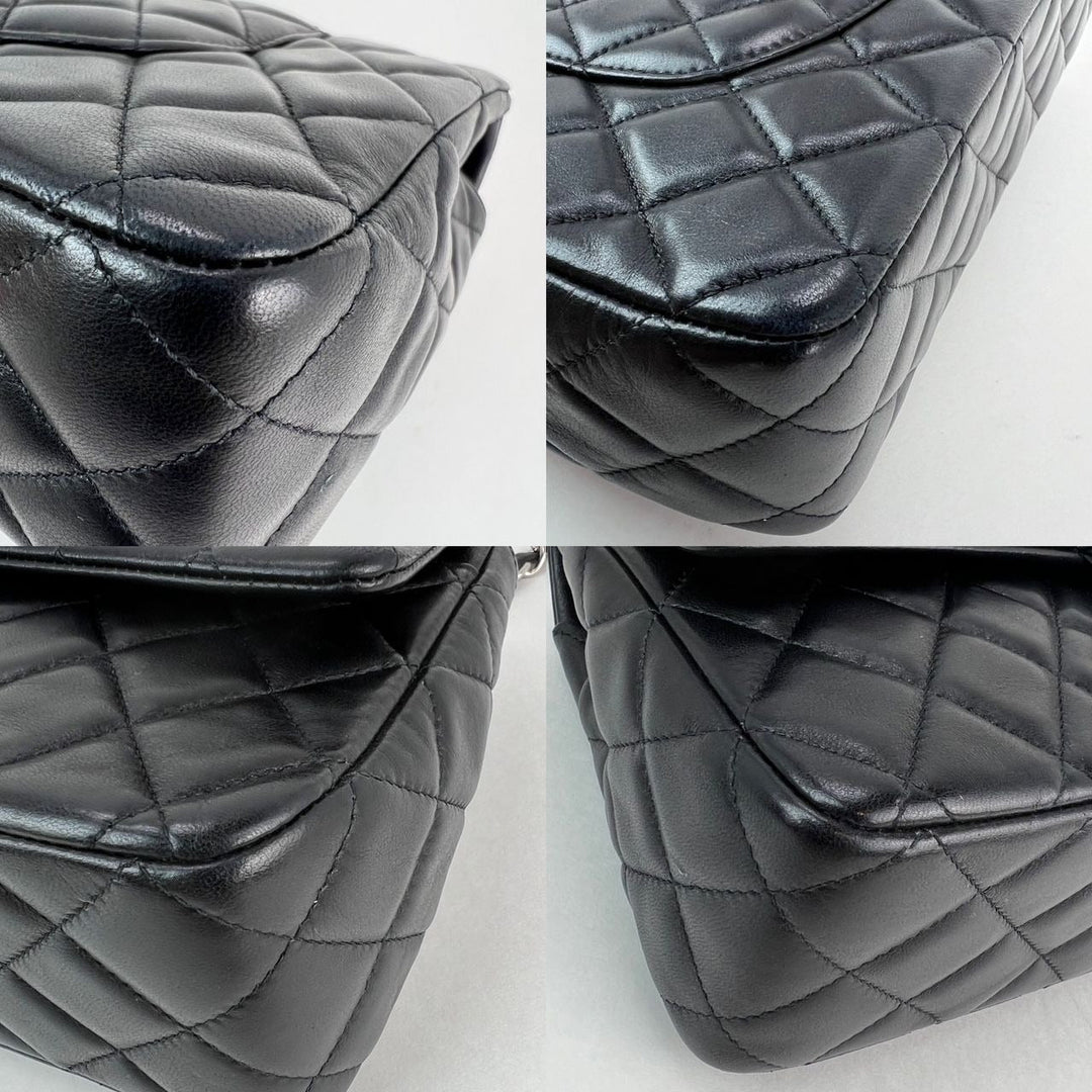 Chanel Quilted Lambskin Valentine Medium Single Flap black bag – STORE 7994