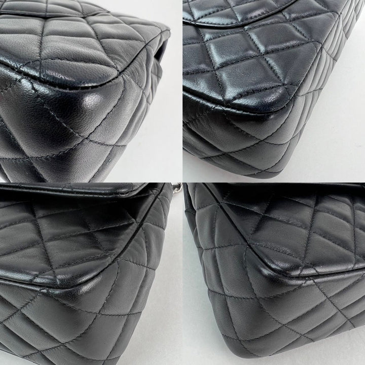Chanel Quilted Lambskin Valentine Medium Single Flap black bag – STORE 7994