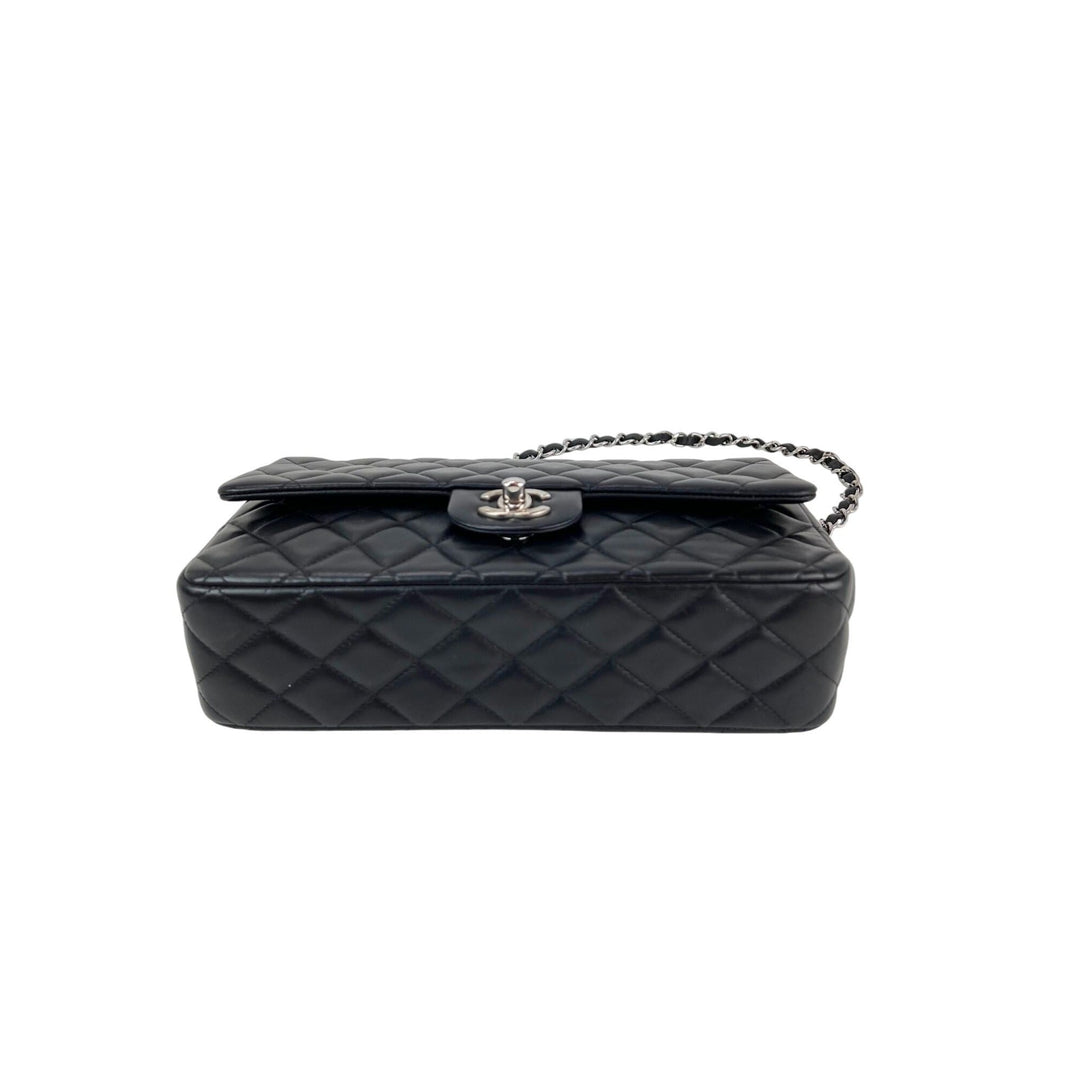 Chanel Quilted Lambskin Valentine Medium Single Flap black bag – STORE 7994