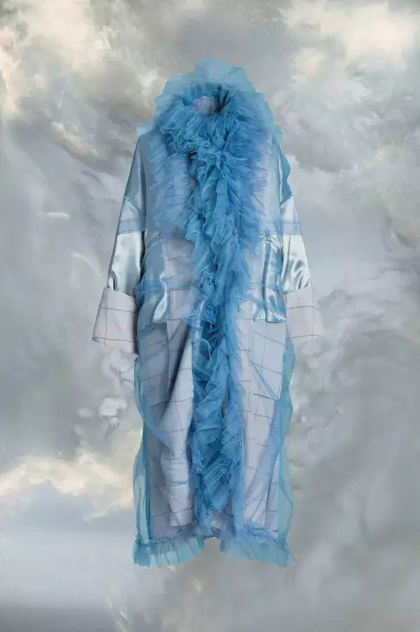 Maison Margiela  Blue Fibres Coat