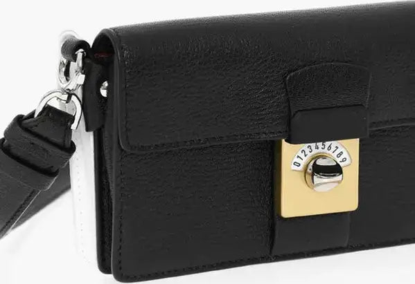 Maison Margiela Beige or Black Goatskin Shoulder Bag