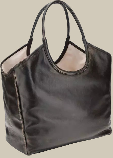 Black handbag with 'miu miu' logo on a white background