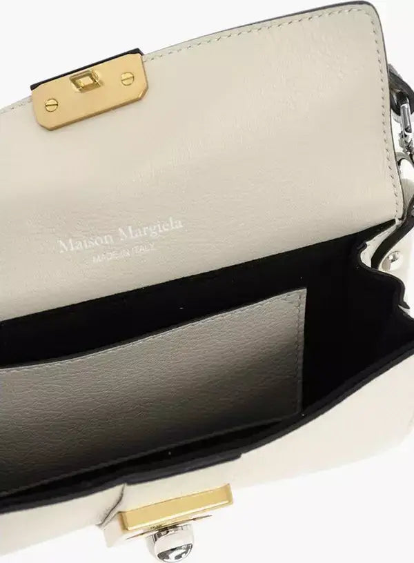 Maison Margiela Beige or Black Goatskin Shoulder Bag