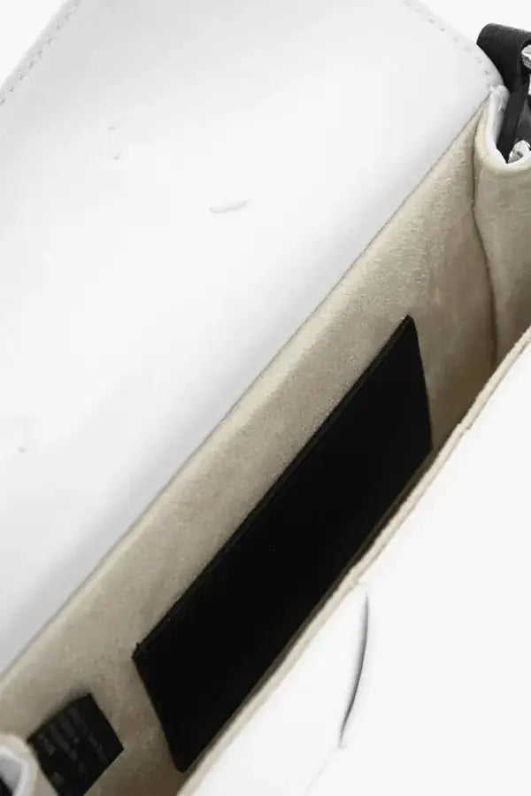 Maison Margiela Beige or Black Goatskin Shoulder Bag
