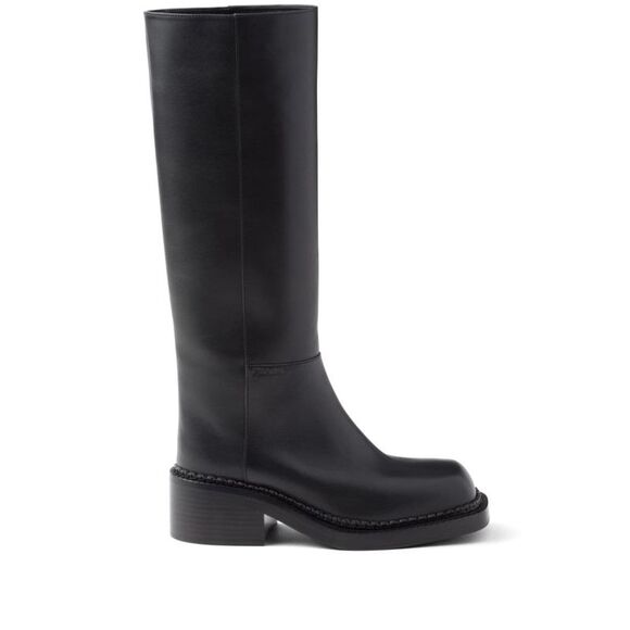 Prada Women Leather Boots