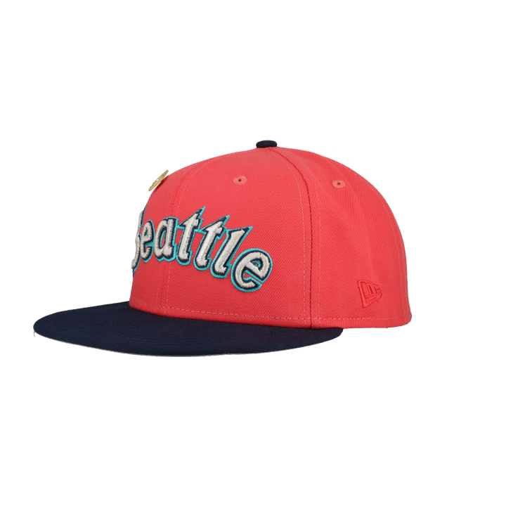 Seattle Mariners 40th Anniversary Side Patch 59Fifty Fitted Hat