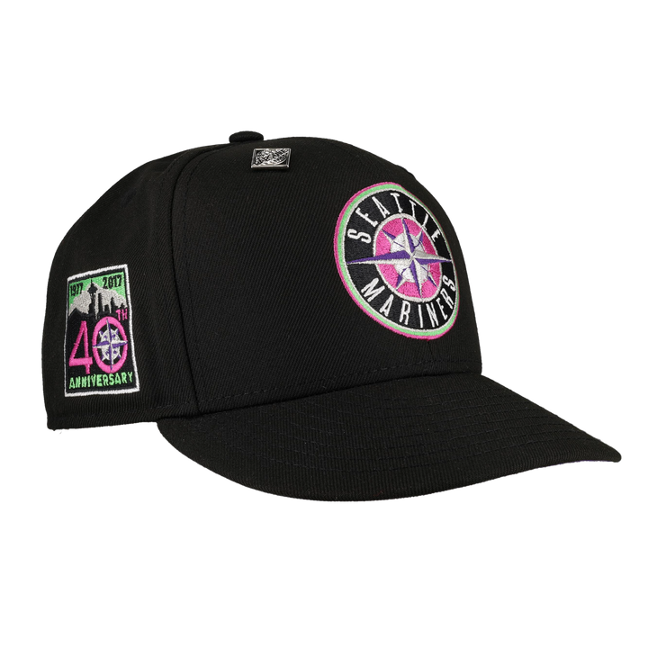 Seattle Mariners 40th Anniversary Patch 59Fifty Fitted Hat