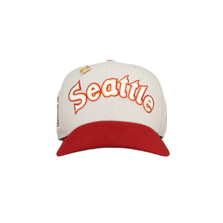 Seattle Mariners April 4th Collection 40th Anniversary Patch Fitted Hat