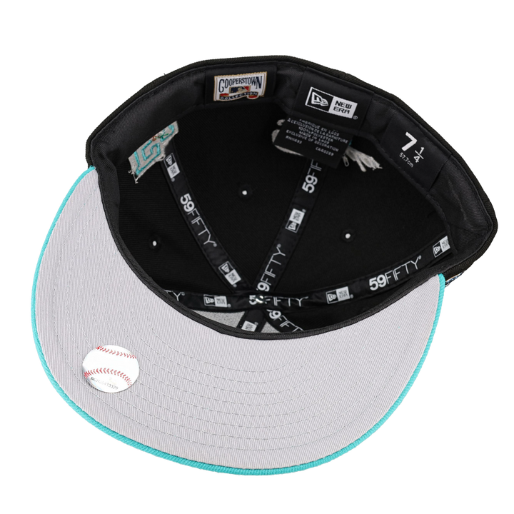 Florida Marlins Letterman Collection 59Fifty Fitted Hat